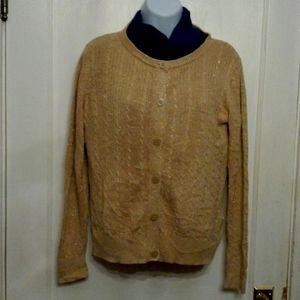 Camel/Gold cardigan